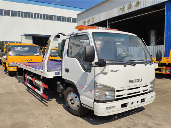 慶鈴五十鈴藍牌一拖二清障車