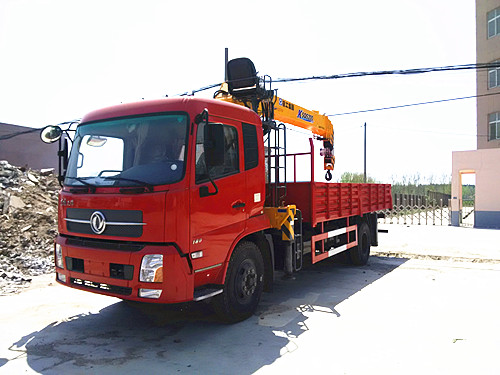 東風天錦國五徐工6.3噸隨車吊