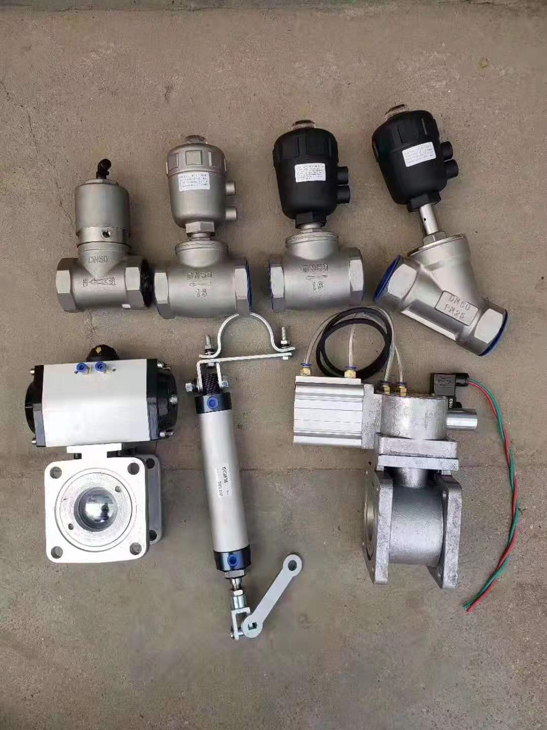 多款氣動閥，灑水車氣動球閥