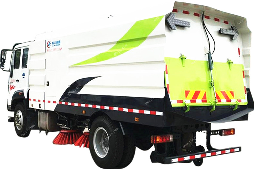 重汽斯太爾12方掃路車
