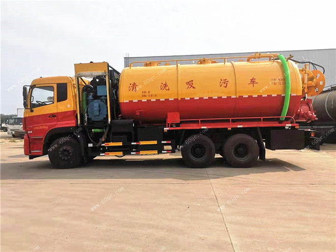 東風(fēng)天龍后雙橋吸污車(chē)
