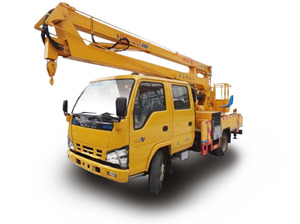 慶鈴五十鈴雙排16米高空作業(yè)車