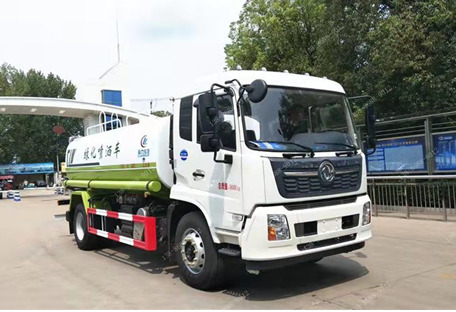 國六東風天錦灑水車價格，東風康明斯灑水車13-14噸首選車型