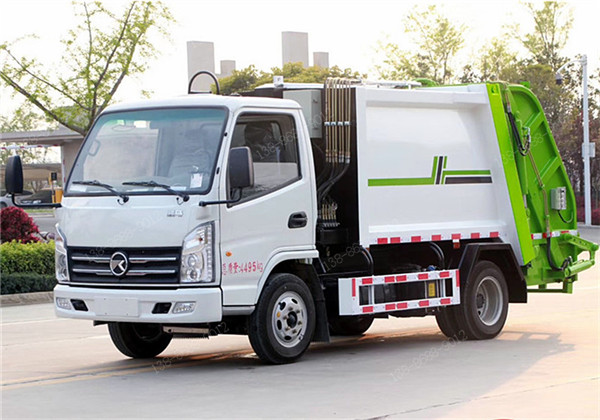 國六凱馬藍牌壓縮垃圾車