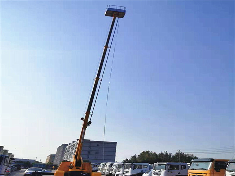 江鈴23米藍(lán)牌高空作業(yè)車