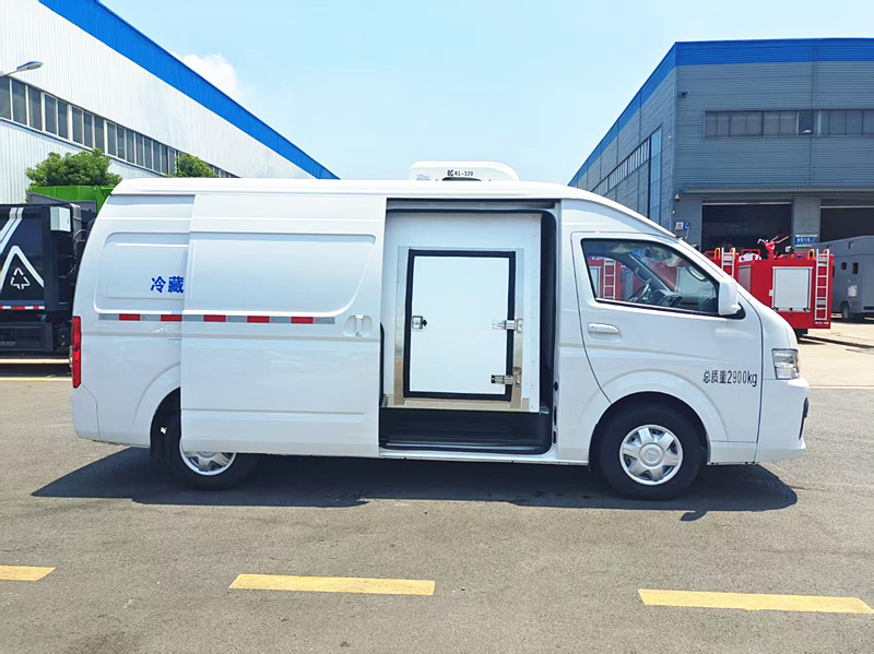 福田G9國六藍牌面包冷藏車