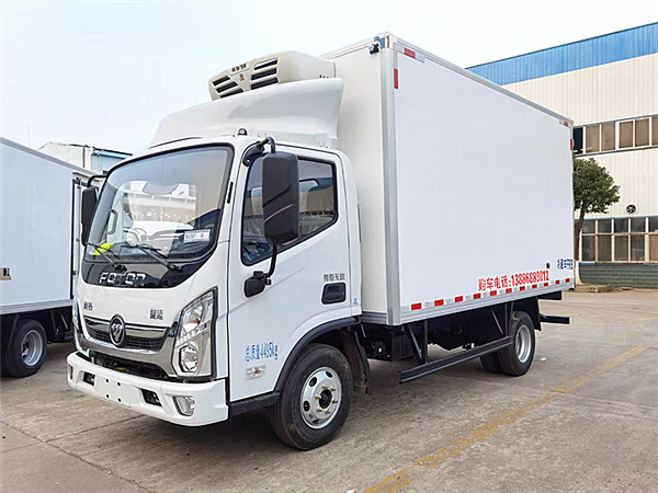 福田奧鈴捷運國六藍牌冷藏車