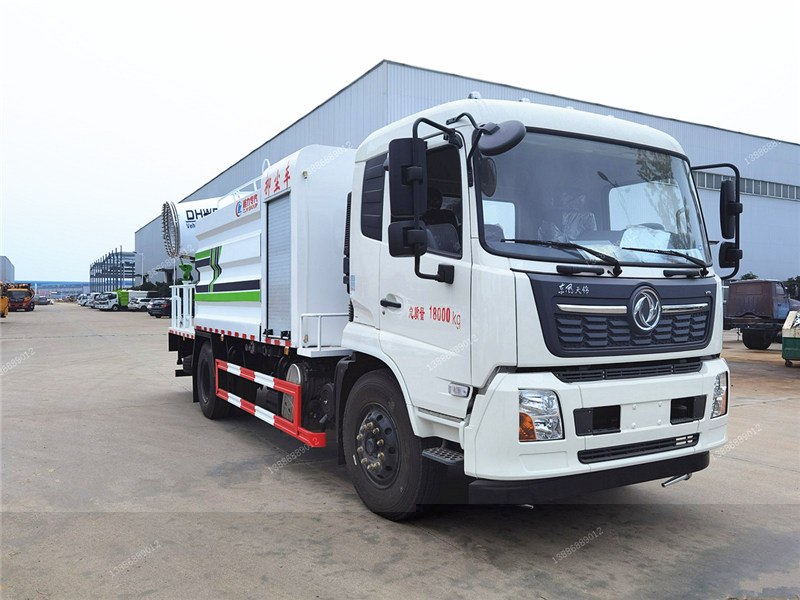 國六東風天錦霧炮抑塵車