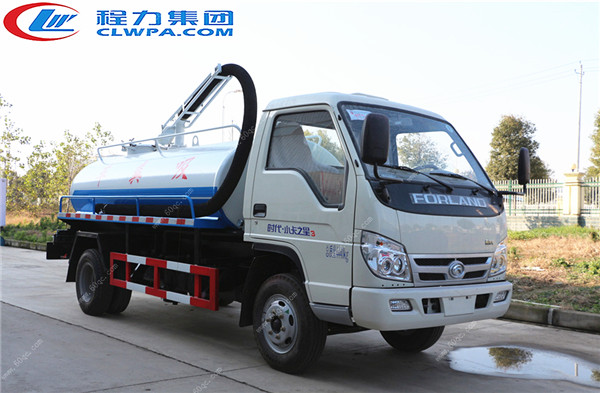 福田藍(lán)牌吸糞車