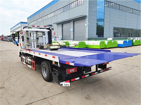 福田歐馬可S3一拖二國六藍牌清障車