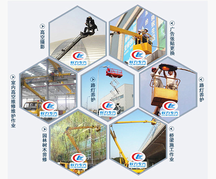 高空作業(yè)車工作效果