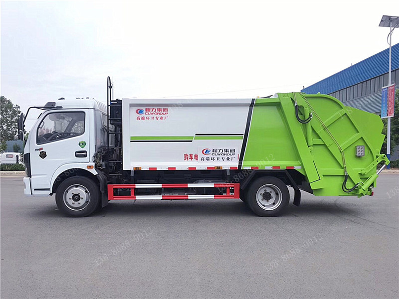 東風凱普特7方-8方壓縮垃圾車