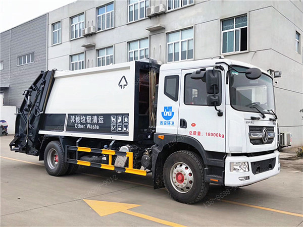 東風多利卡D9壓縮垃圾車_10方_12方壓縮垃圾車